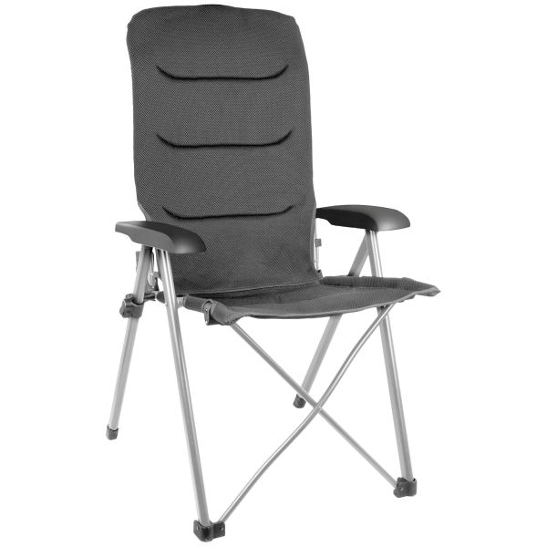 Brunner Campingstuhl Dynafold Recliner dunkelgrau