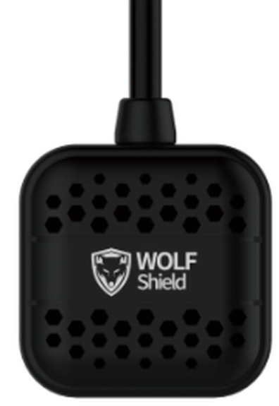 Wolf Shield Gaswarn-Zusatzsensor / schwarz