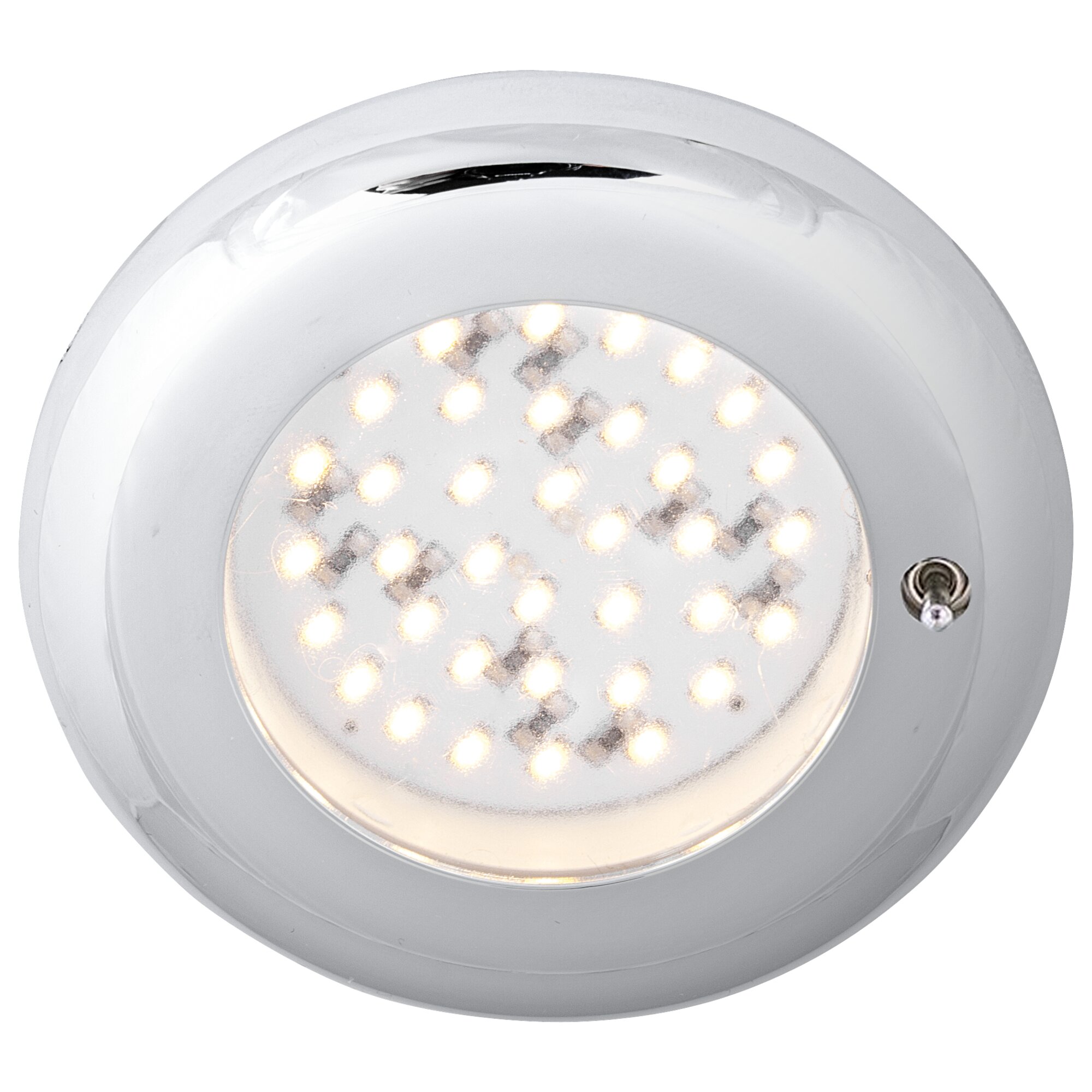 Frilight Einbauspot Nova mit Schalter, chrom