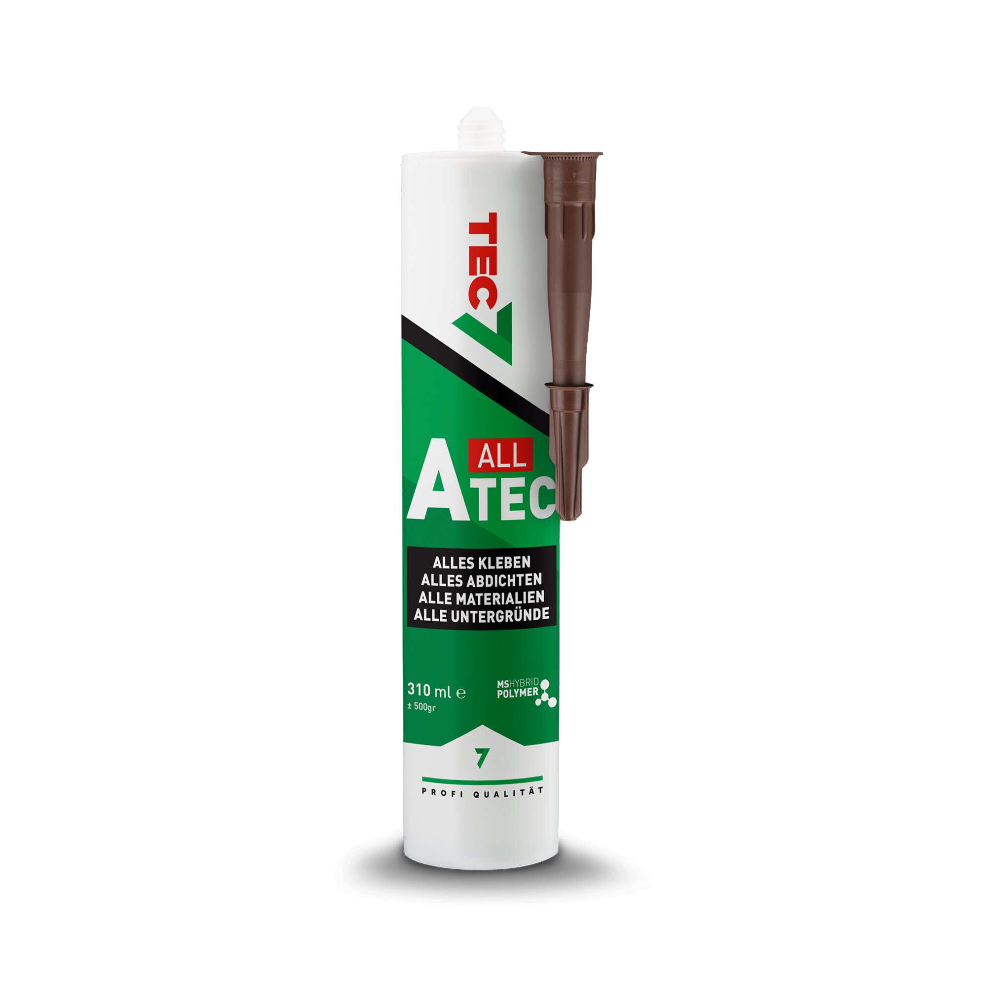 Klebstoff- und Dichtmittel ATEC, braun, 310 ml