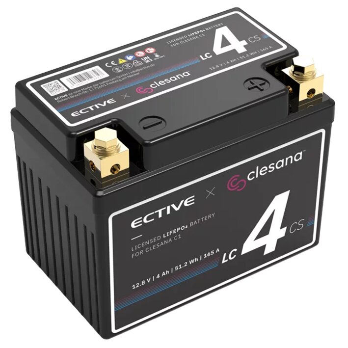 Ective Lithium Batterie 4 Ah ECTIVE x Clesana LC4CS