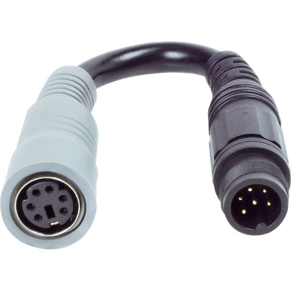 Caratec Adapter Kamera, 6-pol. Kupplung auf 6-pol. Mini-Schraubstecker