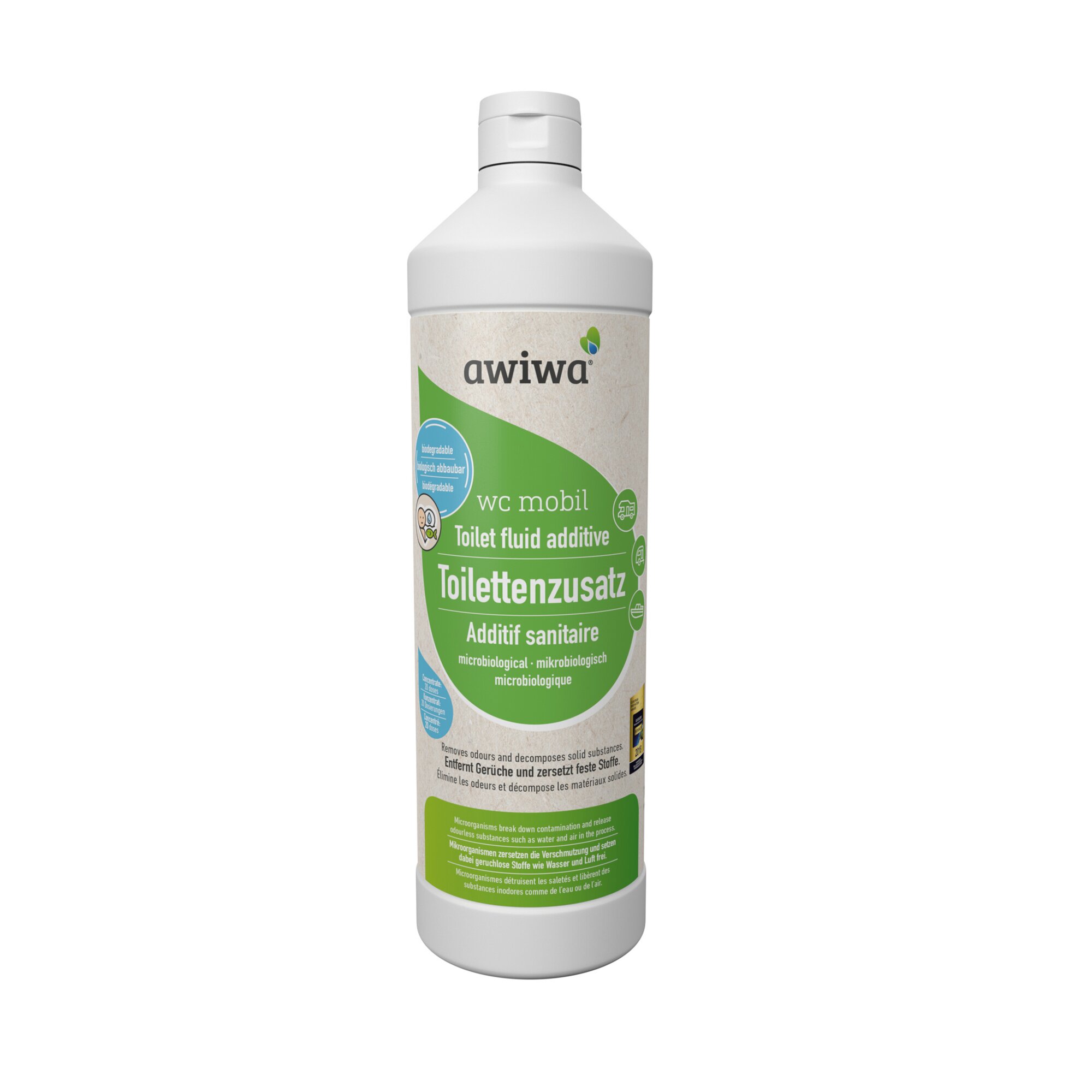 Awiwa Toilettenzusatz WC mobil mikrobiologisch 1000ml