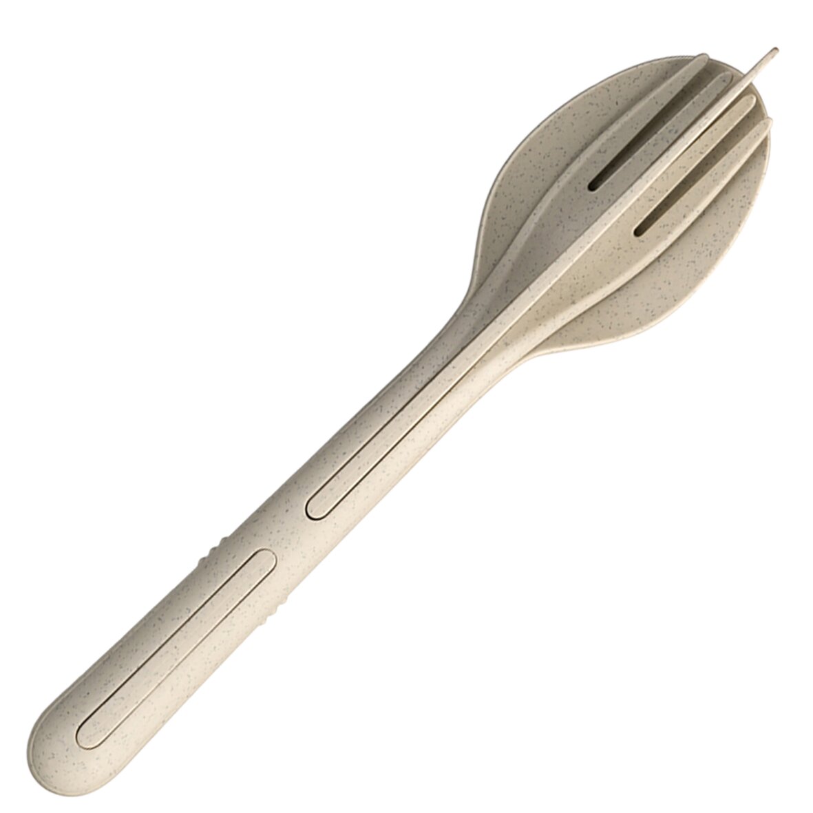 Koziol Besteckset KLIKK, sand, 3-teilig