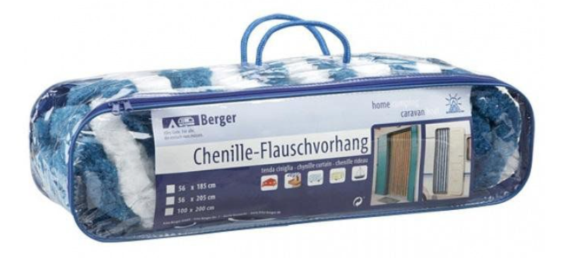 Berger Chenille-Flauschvorhang 100x200cm