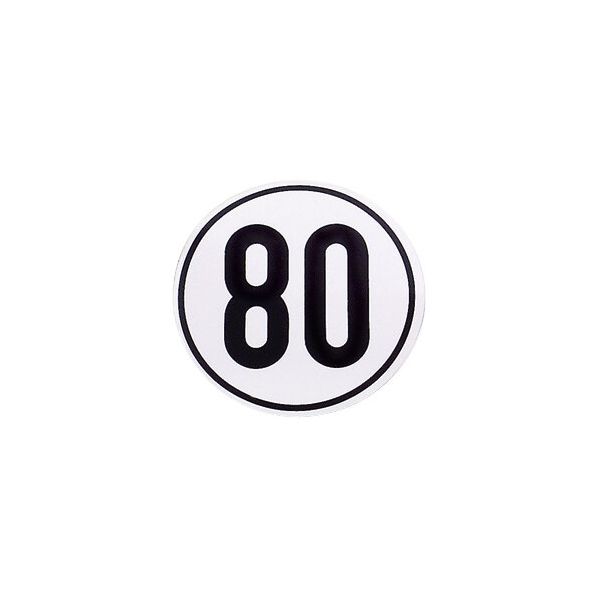 Menbaa Schild 80 km/h