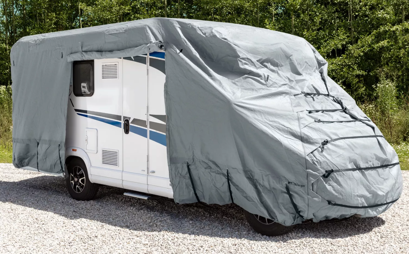 Berger Wohnmobil Schutzhülle teilintegrierte 710x240x250 cm