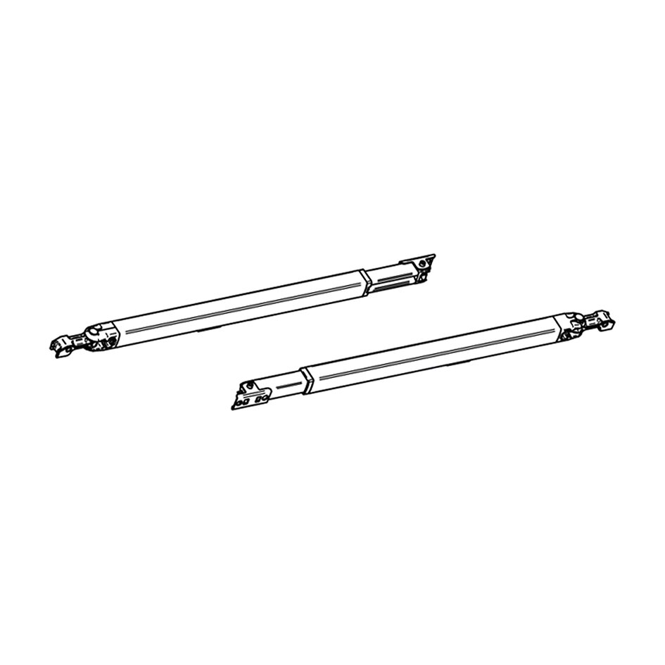Thule Stützfuss 138 cm TO 6300, 3 - 3,25 m