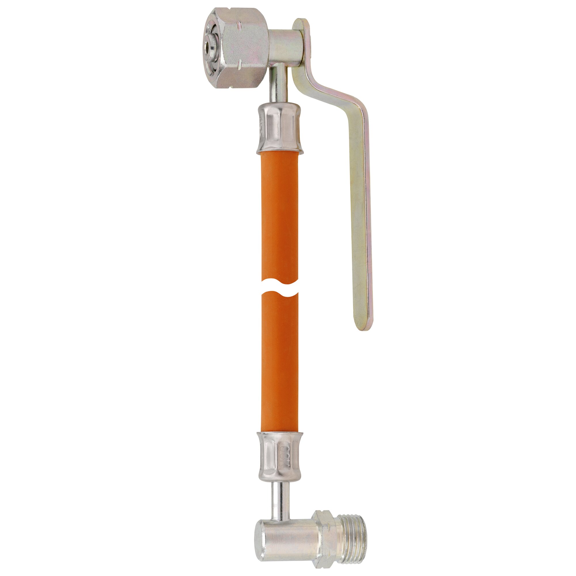 GOK Gas-Hochdruckschlauchleitung PS 30 bar, 300 mm, Komb.A x AG GF x 300 H-Griff