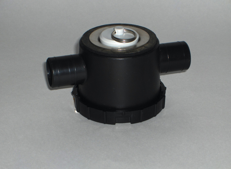 Reich Siphon 39mm mit 2. Anschluss und Restesieb für Abwassersystem