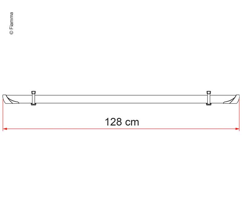 Fiamma Zusatzschiene Rail Strip Pro 128cm