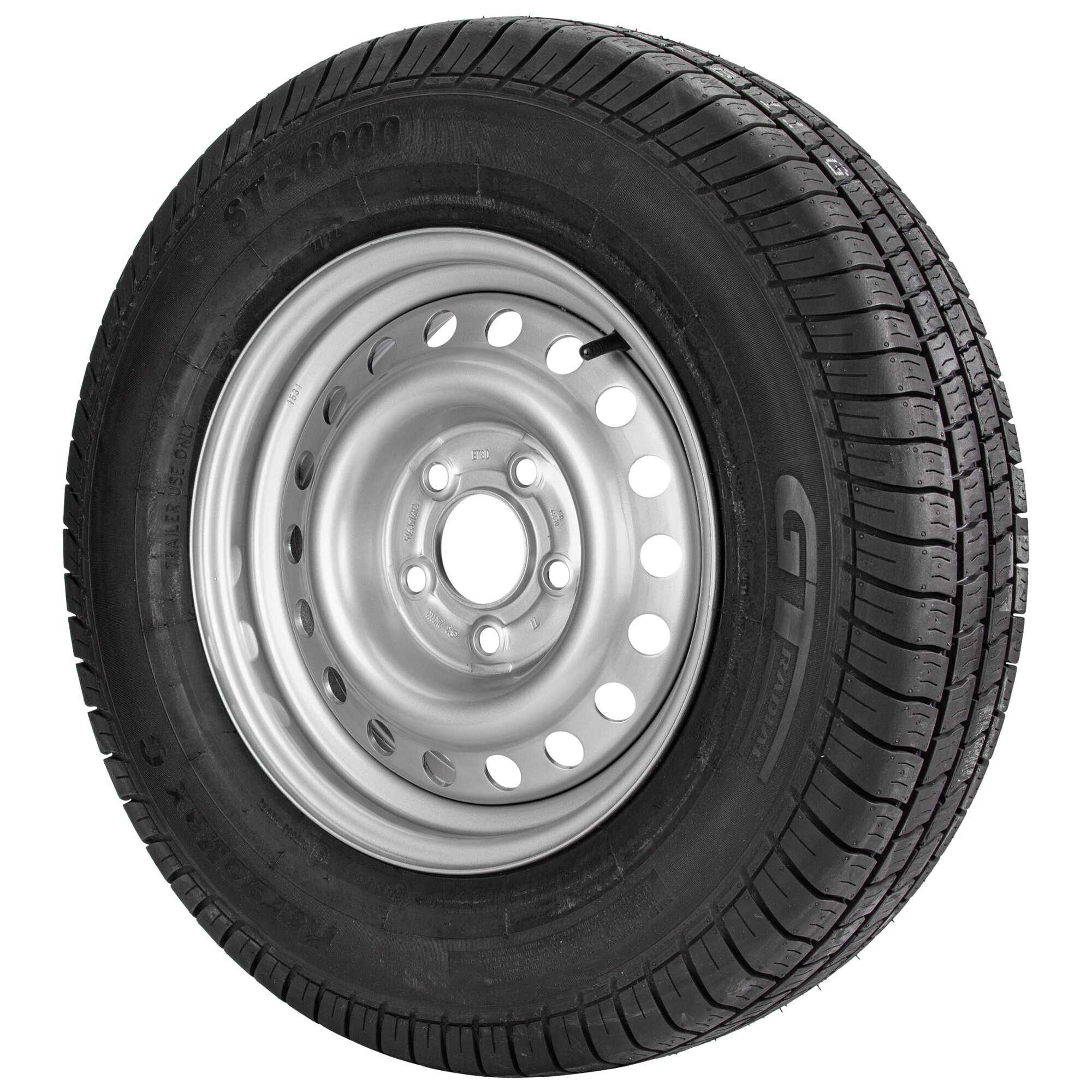 Reserverad für Wohnwagen, Mutter: ?, LZ 5, 185 R14 C 8PR (5 ½ J x 14)