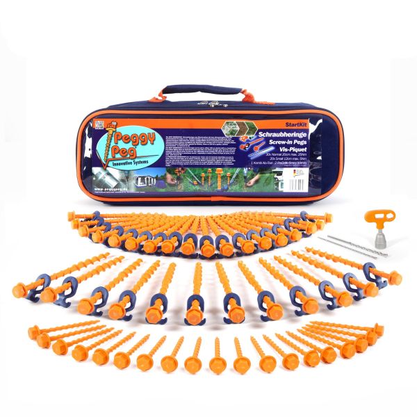 Peggy Peg Schraubheringe Start-Kit 84tlg.