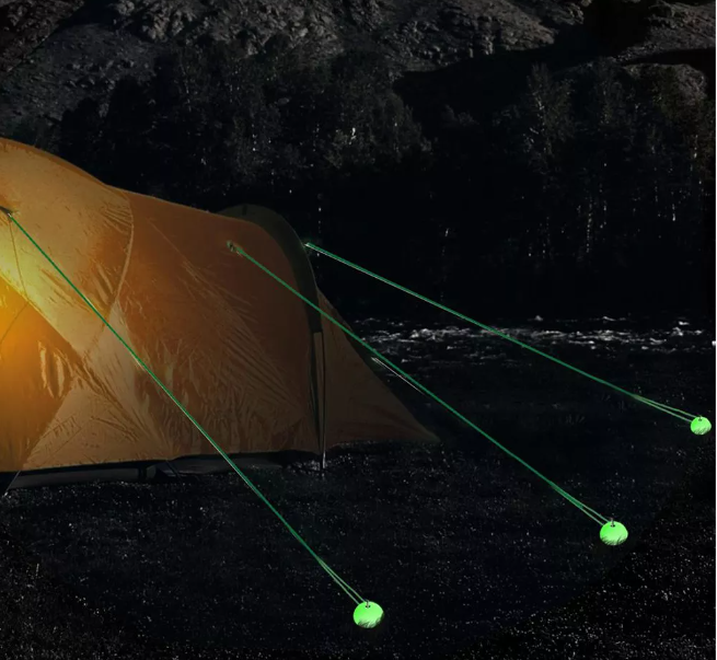 ProPlus Heringsschutzkappen fluoreszierend 8er