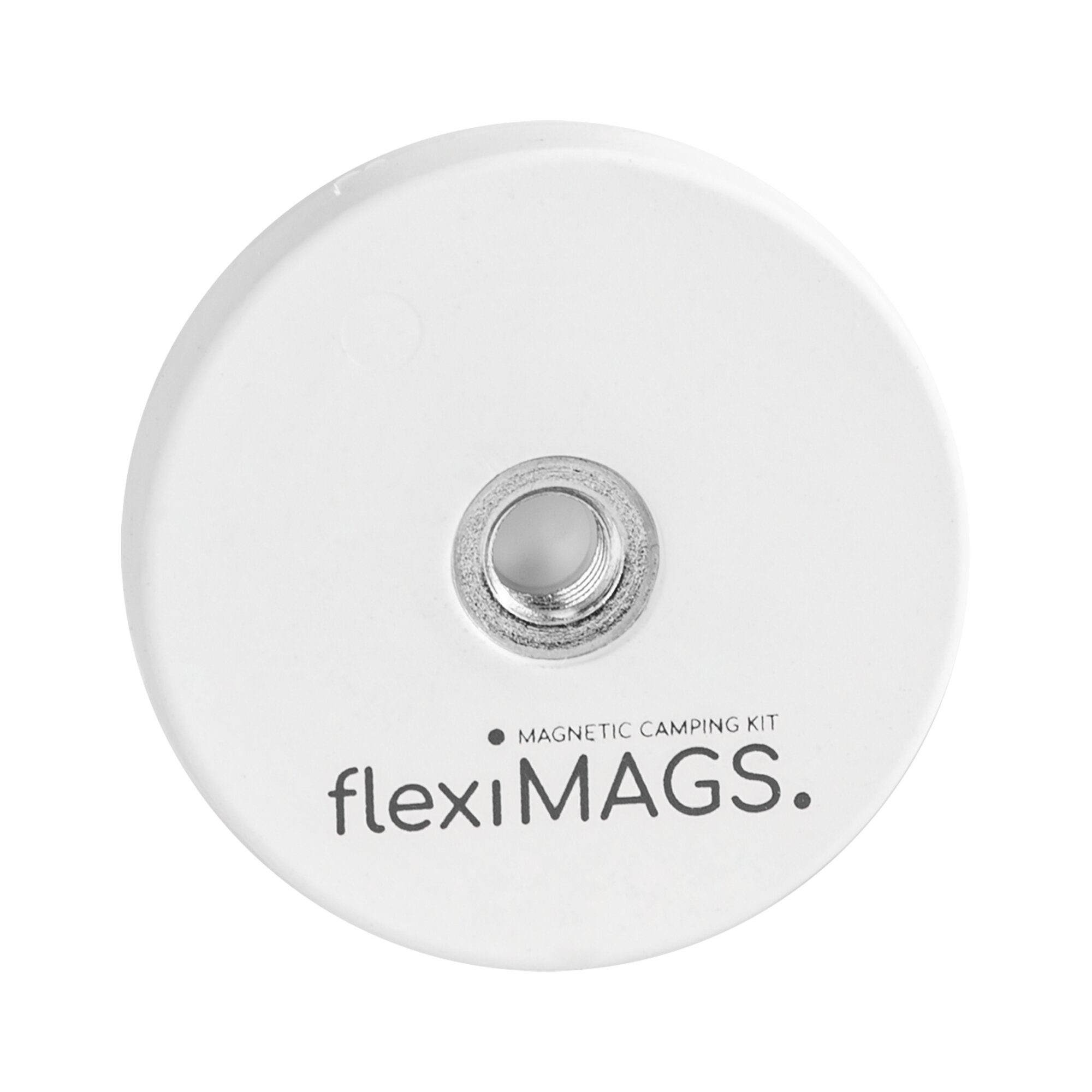 flexiMAGS Magnet rund flexiMAGS, weiss, 31 mm, flexiMAG-31, 4er Set