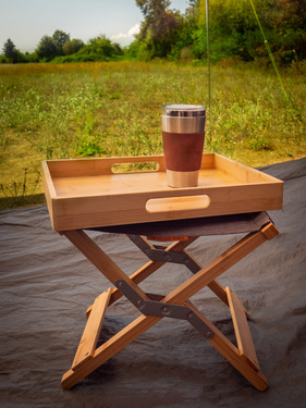 Holiday Travel Bambus-Platte für Hocker LOUNGE