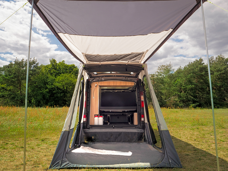 Reimo Tent Heckzelt TRAPEZ Premium für Trafic / Spacetour / Transit usw.