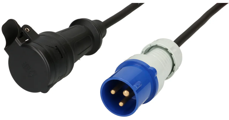  CEE Adapterkabel 1.5m mit CH-Steckdose Typ 13 