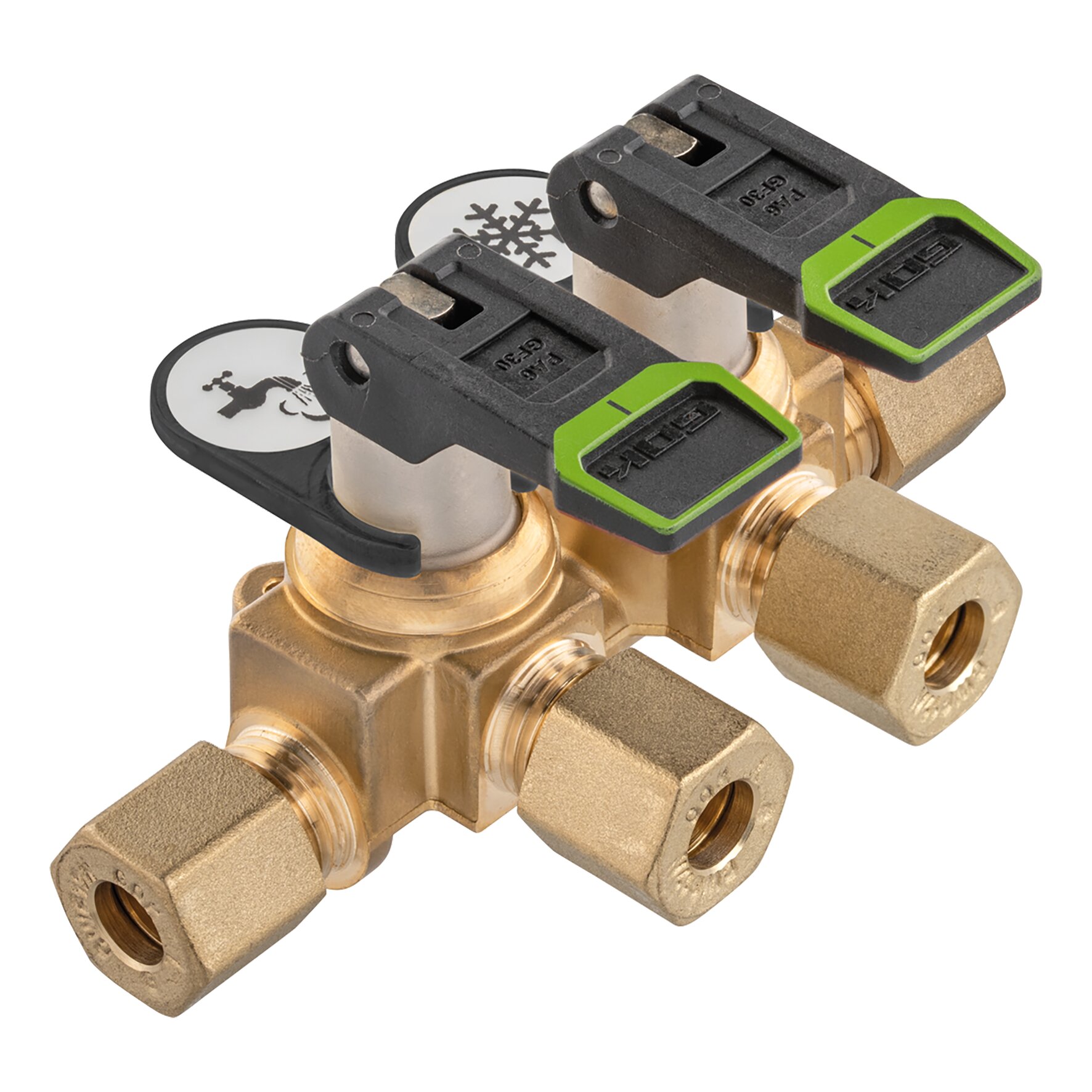 GOK Verteilerblock KSV-AB2, 2 Abgänge