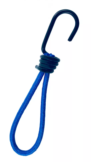 Berger Zeltspanner Gummi mit Haken 13cm / 5er