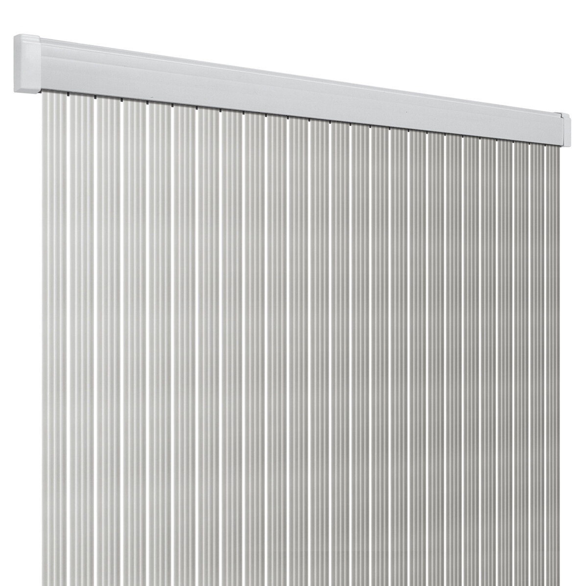 Türvorhang Band Lux, silber, 60 cm