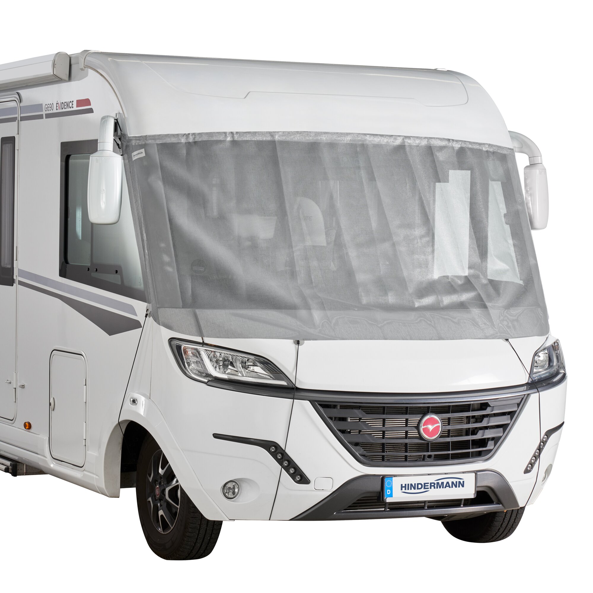 Hindermann Sonnenschutzmatte Screen universal, 267 x 130 cm für integrierte Reisemobile