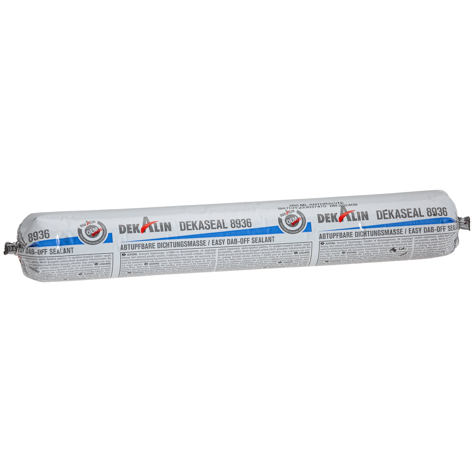 Dekalin Dekalin Dichtmasse 8936, anthrazit, 560 ml Schlauchbeutel