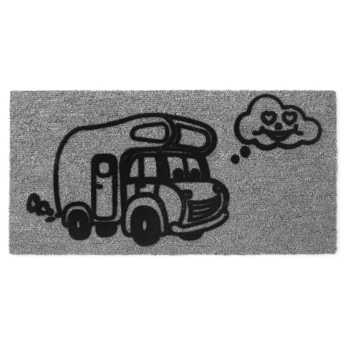 Fussmatte 50x25cm, Derby Flock, Movic Camper