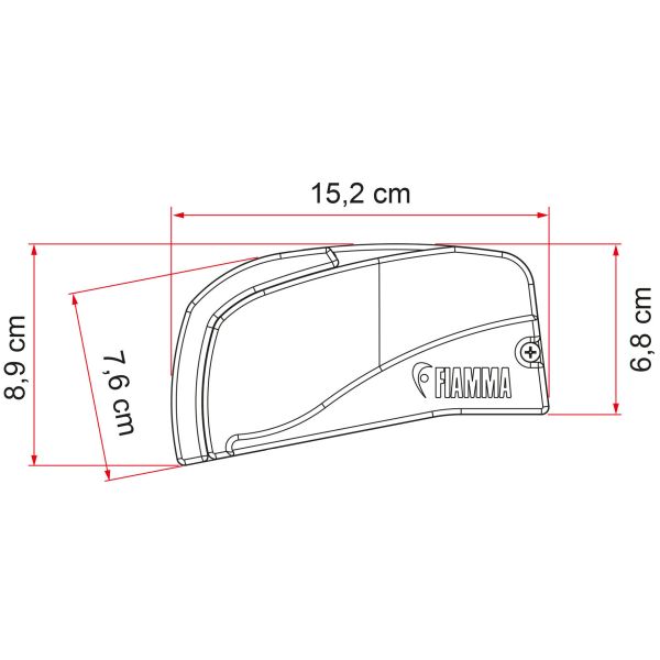 Fiamma Dachmarkise F40van / 2.7m / für VW T5/T6