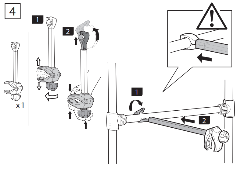 Thule Erweiterung-Satz für 3 Bike