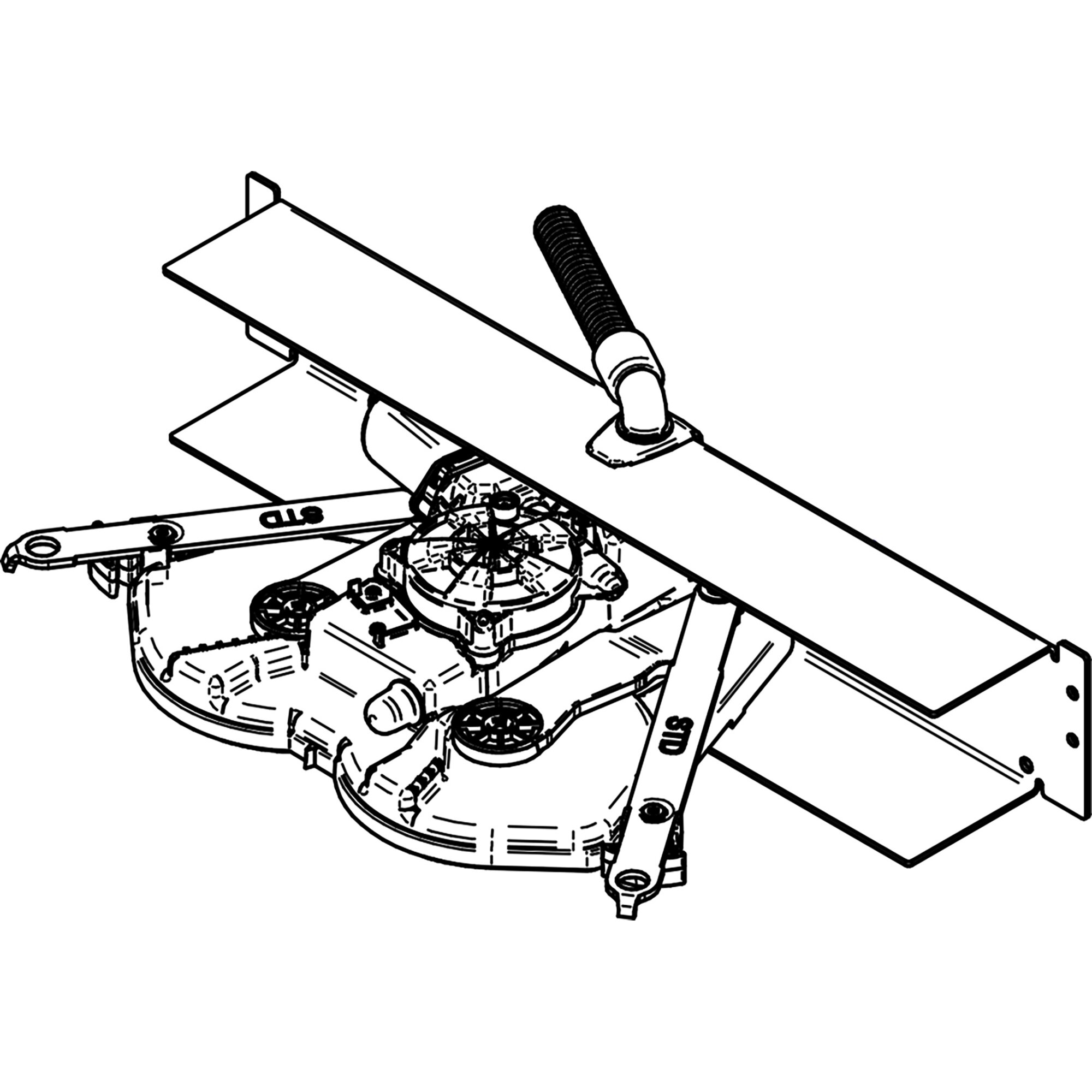 Thule Motor komplett Thule Slide-Out Step G2 12V 700