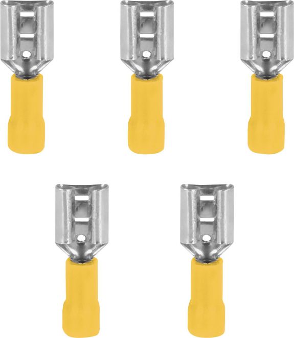 Flachsteckhülse 6.3mm / 5er