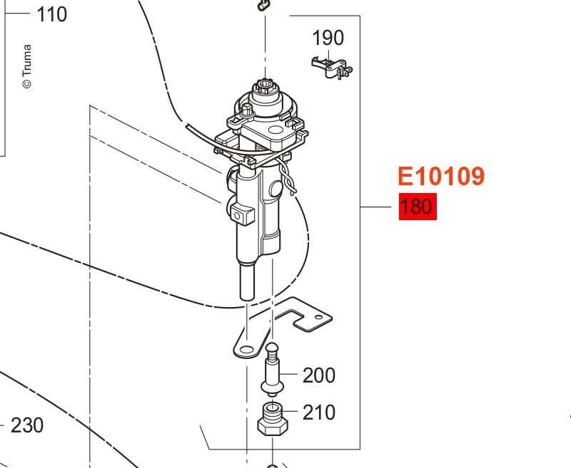 Truma Zündsicherungsventil Set S 3004 / S 5004