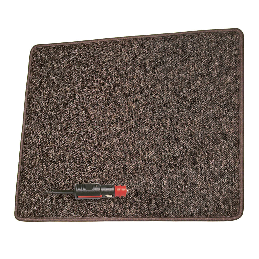 Pro Car Heizteppich 12 V/100 x 60 cm, dunkelbraun