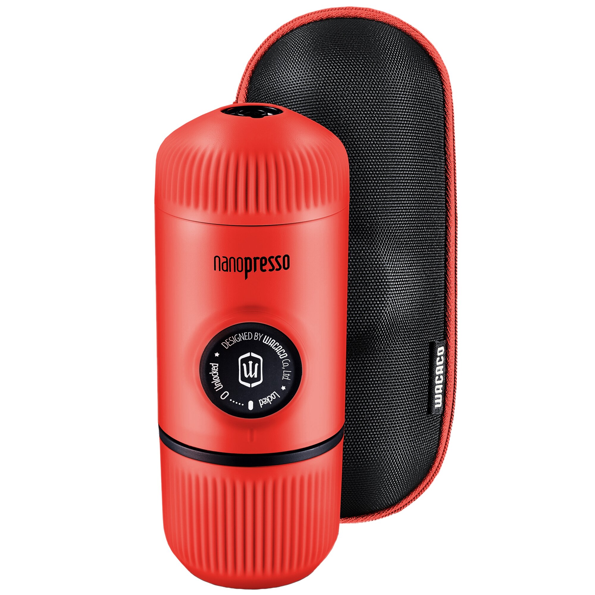 WACACO Tragbare Espressomaschine Nanopresso, rot