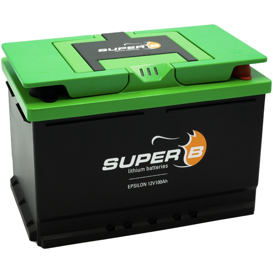 SUPER B Lithium Batterie Super B Epsilon 100Ah (LiFePo4) 12V