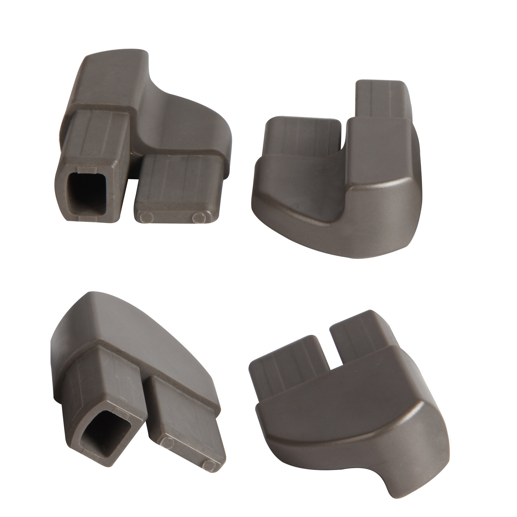 Westfield Bodenschoner, anthrazit, 4er-Set