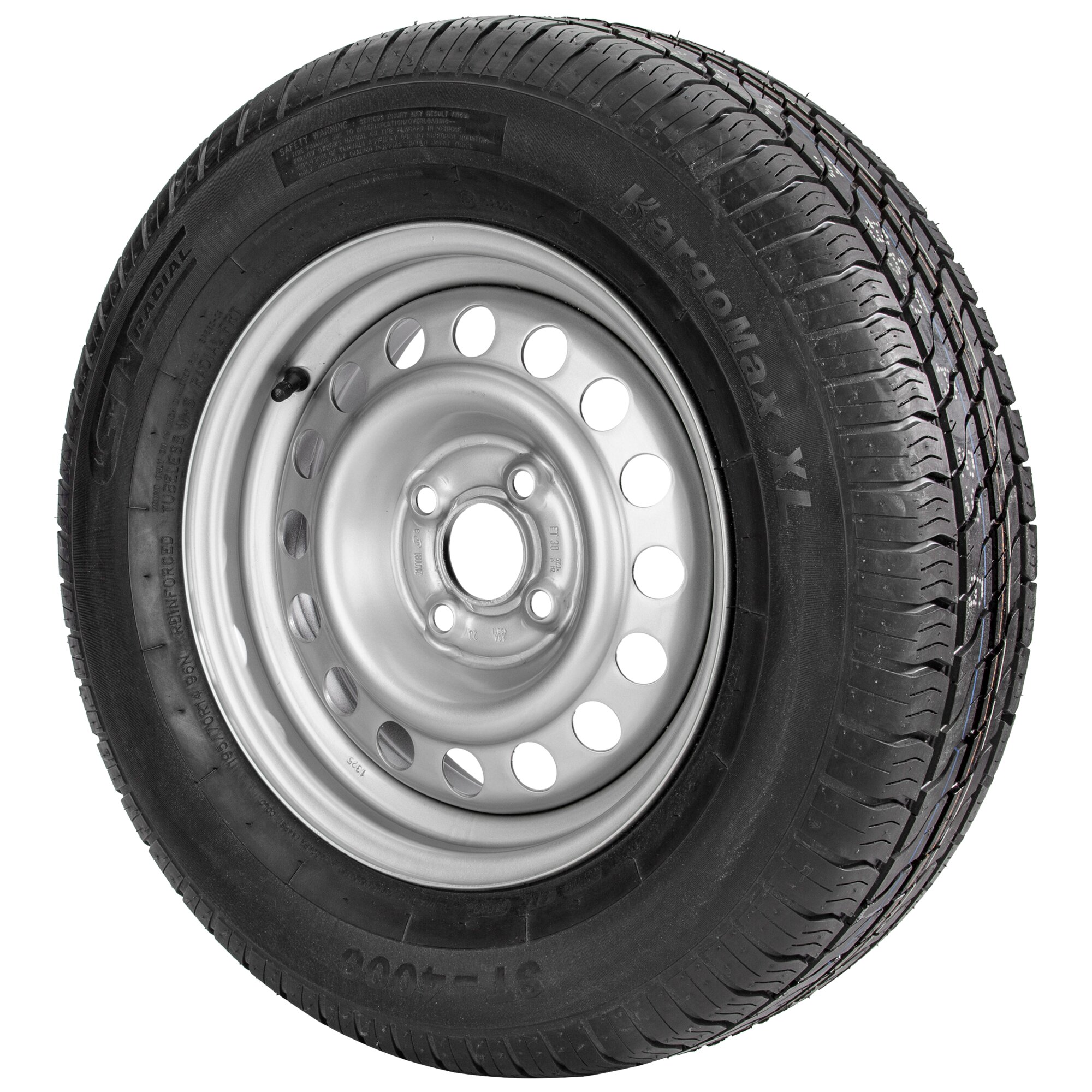 Reserverad für Wohnwagen, Mutter: ?, LZ  4, 195/70 R14 XL (5 ½ J x 14)