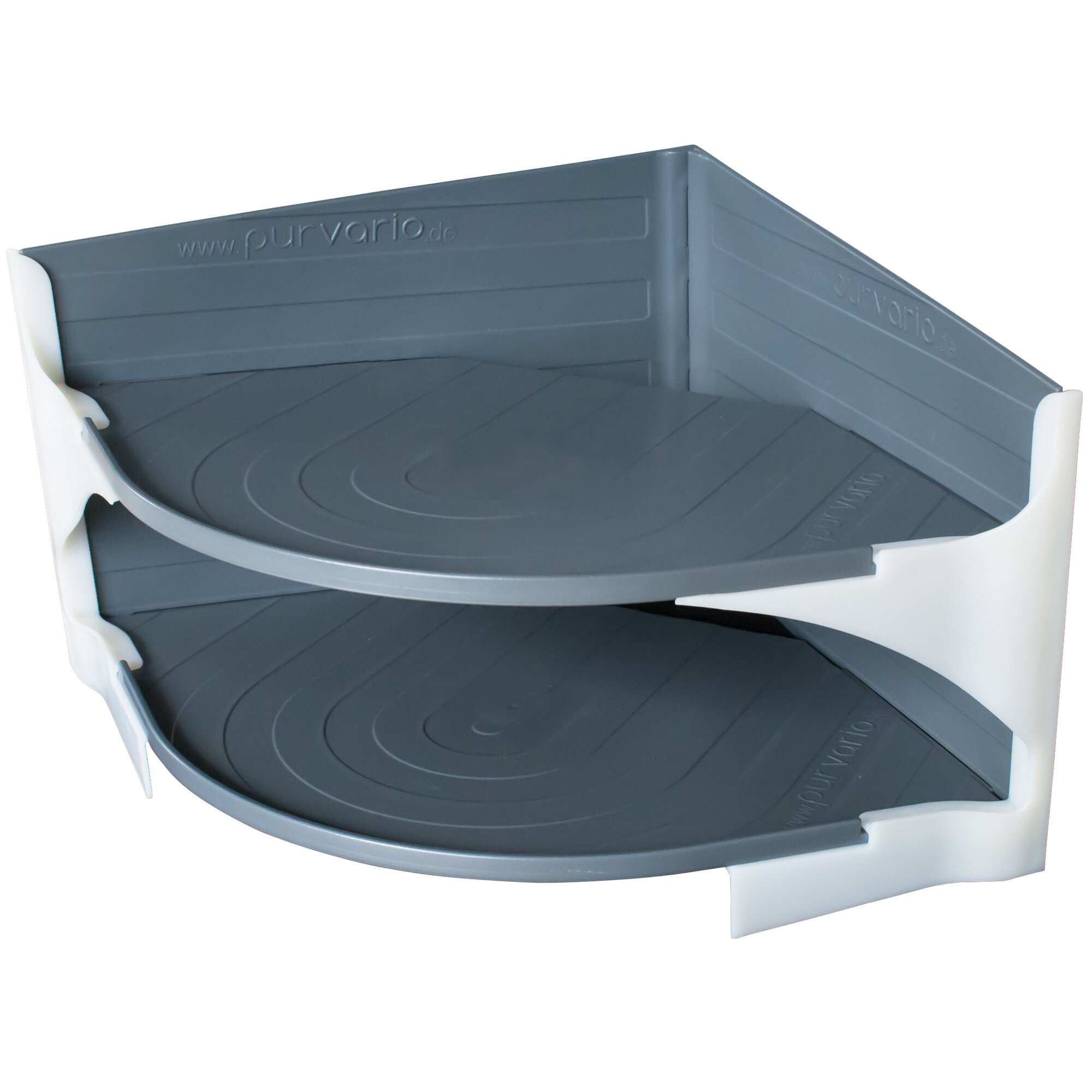 Purvario Tellerhalter Purvario 15x23,5x23,5cm, verhindert Geschirrklappern