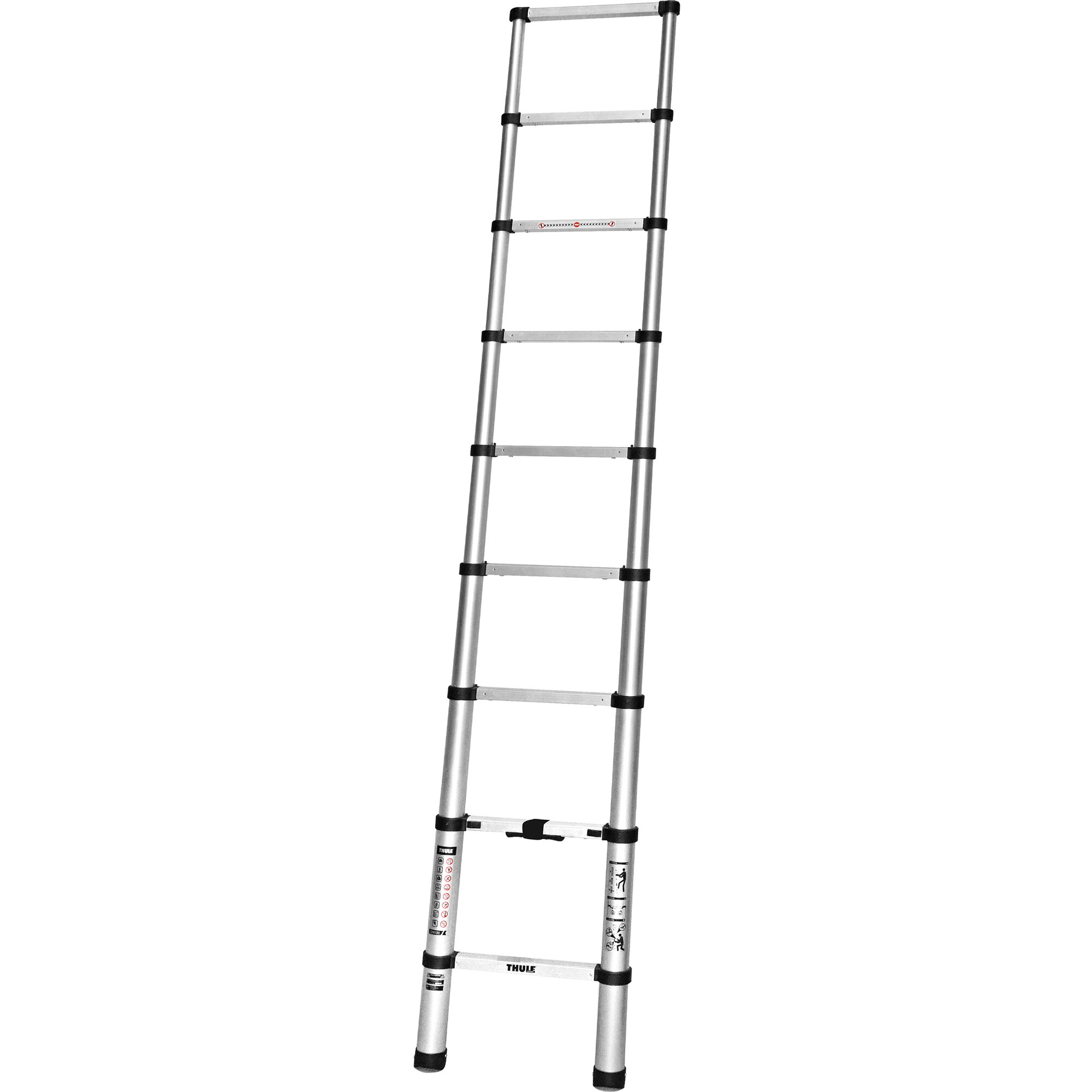 Thule Teleskopleiter 9-stufig mit Magnet-Adapter, inkl. Tasche