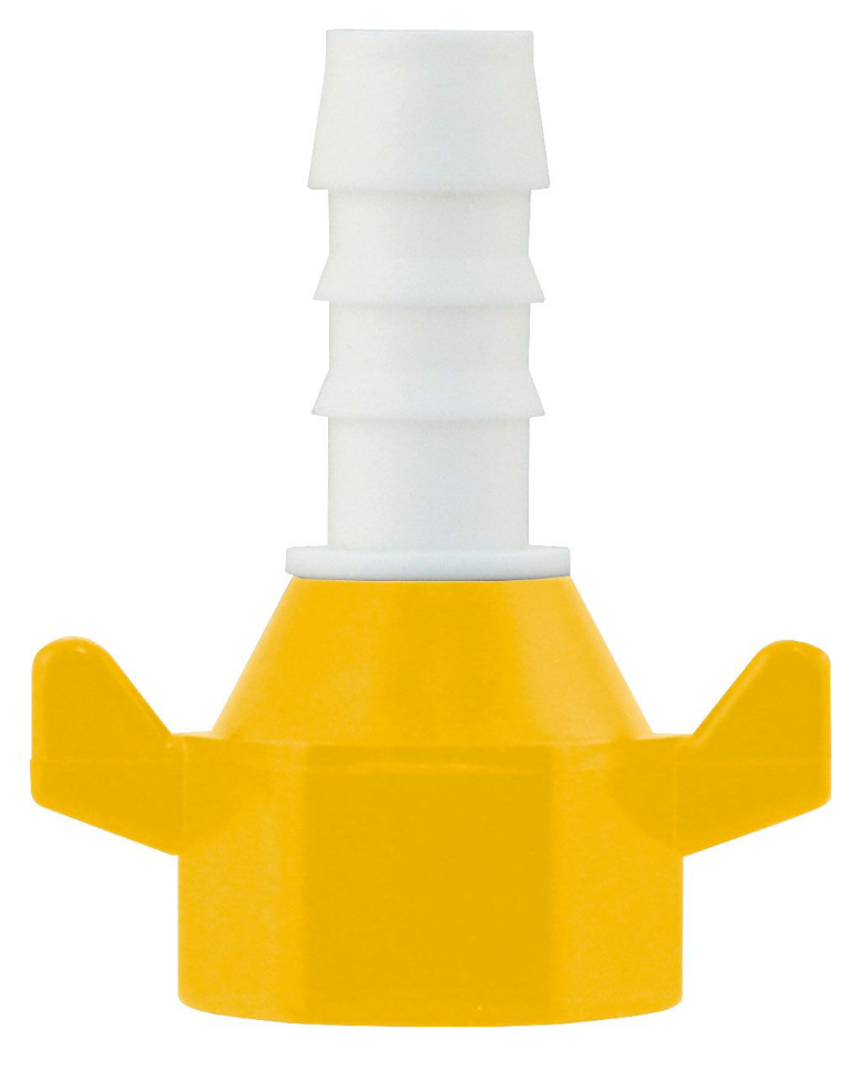 Lilie Gerade Aufschraubtülle 10mm / WeissGELB® / 2er