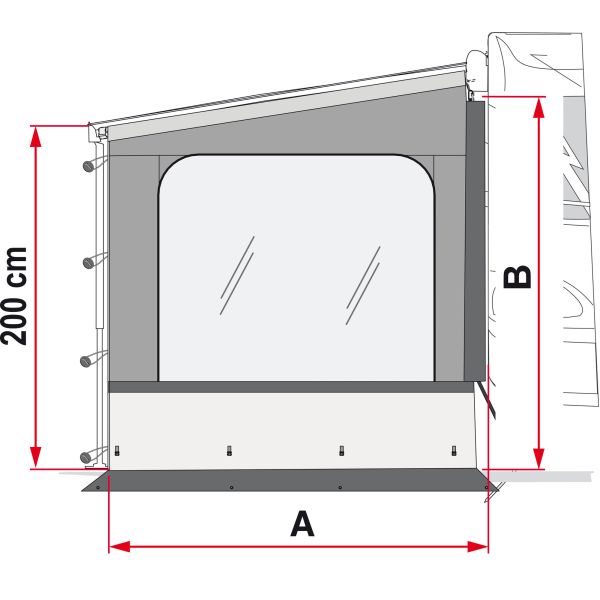 Fiamma Side W Pro Caravanstore XL