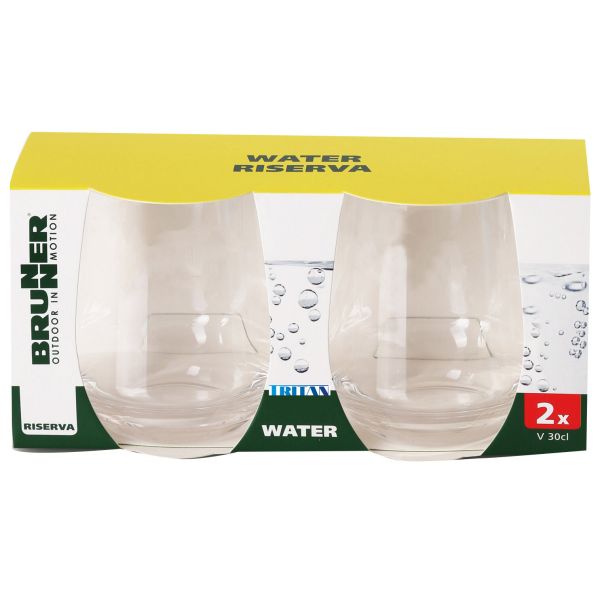 Brunner Wasseglas RISERVA 300ml / 2er