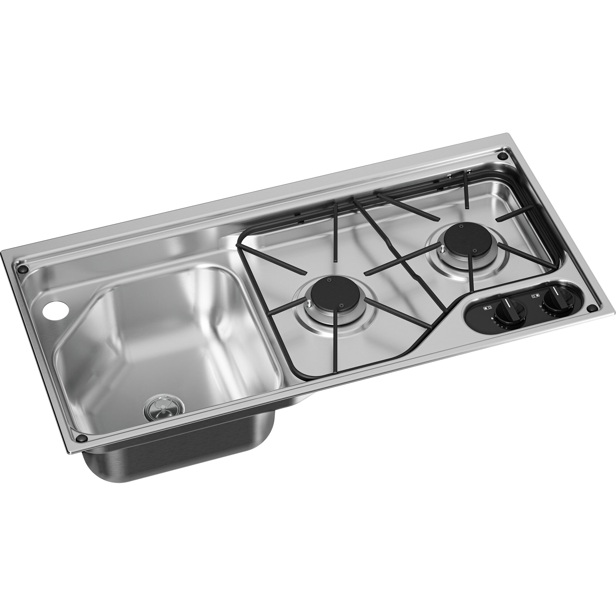 Dometic Kocher-Spülenkombination Dometic CVC1700, Becken links