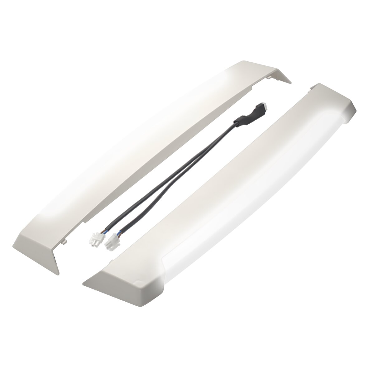 MPK Seitenblenden mit LED VisionStar L, signalweiss