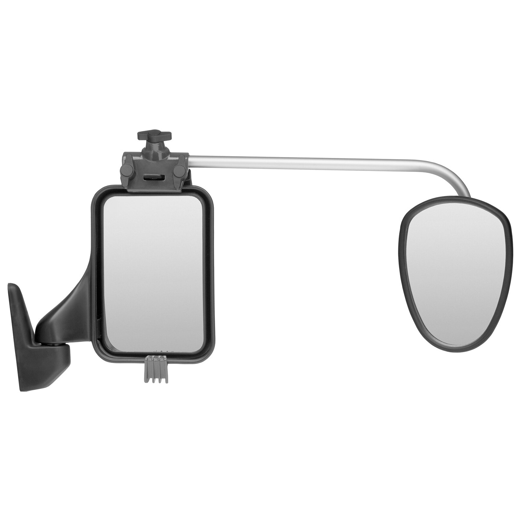Repusel Caravanspiegel Alufor, konvex, L Armlänge 44 cm