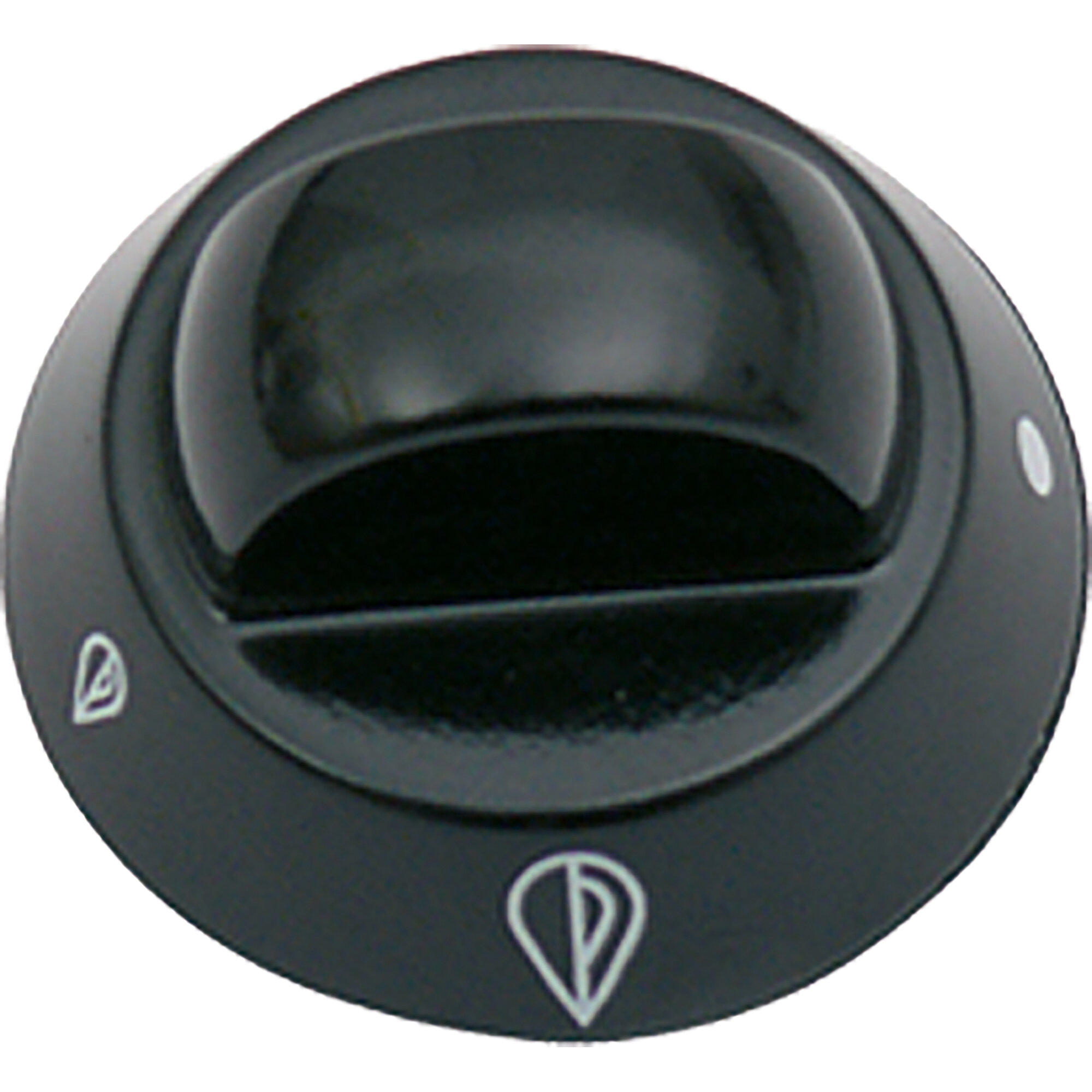 Drehknopf schwarz