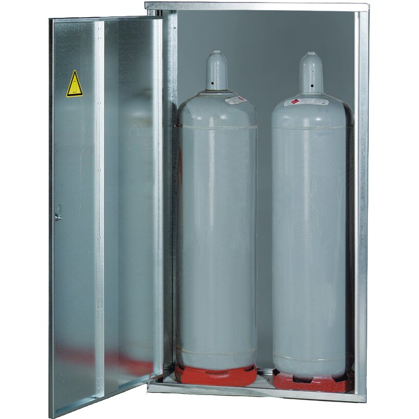 GOK Flaschenschrank 2er für 33-kg-Flaschen
