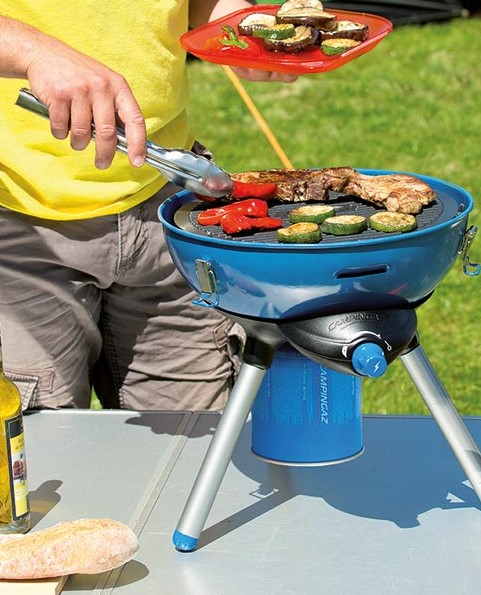 Campingaz Party-Grill 400 CV mit Wok-Fuktion, für Ventilkartsuche