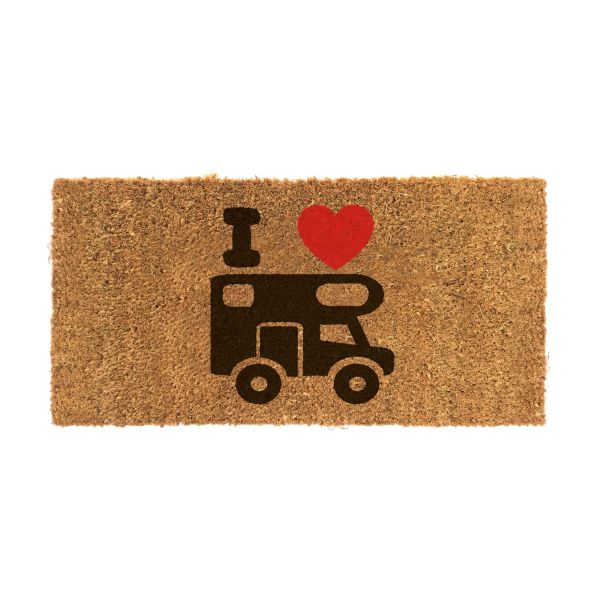 Arisol Fußmatte "I love Camping" 25x50cm